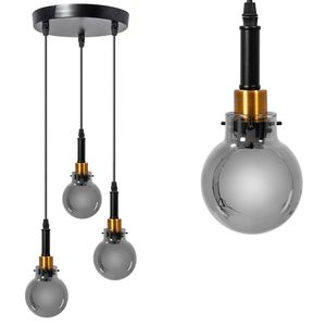 Lampa Wisząca APP1125-3CP Black Gold