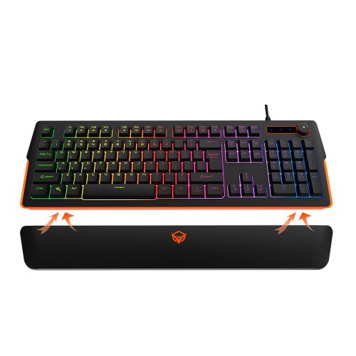 MEETION K9520 GEJMERSKA RGB Tastatura SA MAGNETNIM DODATKOM slika 2