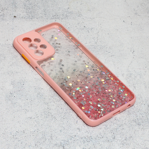 Torbica Frame Glitter za Samsung A235F Galaxy A23 4G/5G roze