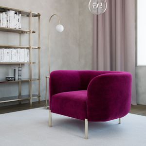 Macaroon - Fuchsia Fuchsia 1-Seat Sofa