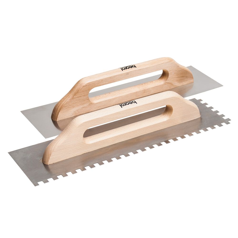 Beorol Gleterica Inox, drvena drška, 480x130mm slika 6
