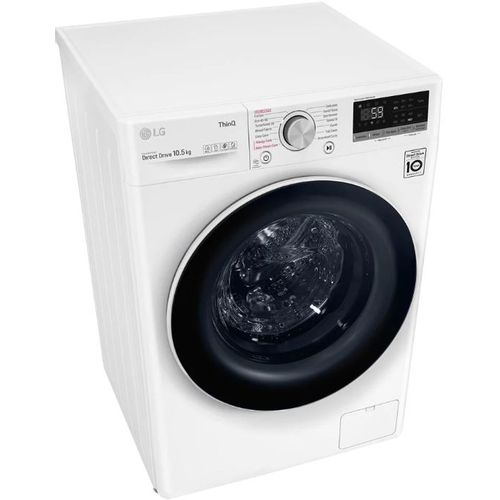 LG F4WV510S0E Mašina za pranje veša sa parom, 10,5 kg, 1400 rpm, Širina 60 cm, Dubina 56.5 cm, AI DD™ tehnologija, TurboWash™, WiFi Funkcija slika 8
