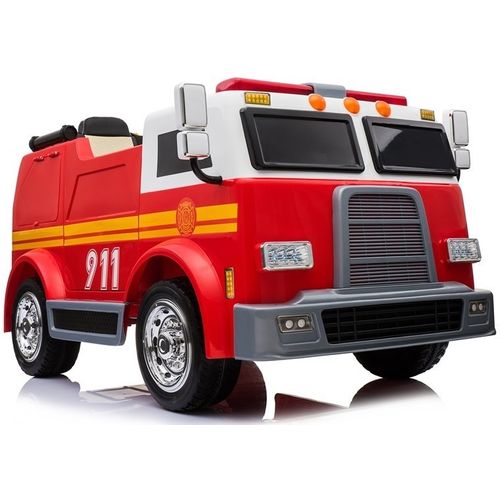 Vatrogasni kamion na akumulator Fireman - crveni slika 10