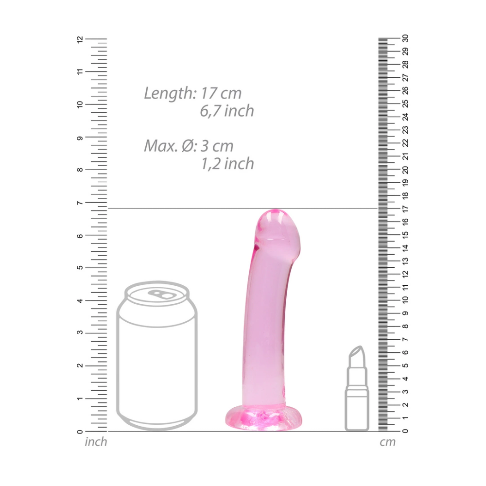 RealRock by Shots nerealistični dildo s vakuumskom čašicom - 7 / 17 cm slika 4