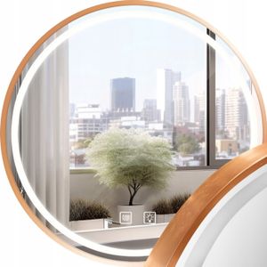 Ogledalo LED 60 cm MMJ Brush Copper