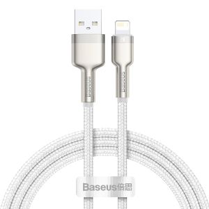 USB kabel za Lightning Baseus Cafule 2.4A 1m (bijeli)