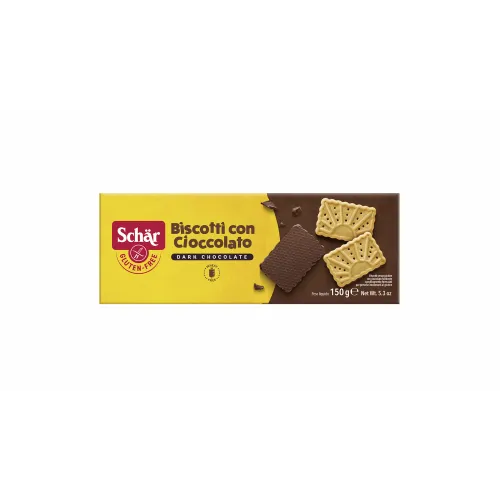 Dr. Schar bezglutenski keks biscotto con cioccolato 150g slika 1