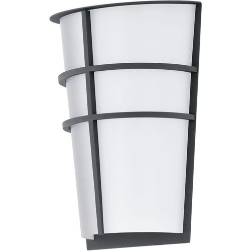 Eglo Breganzo vanjska zidna/2, led, 2x2,5w, antracit/bijela  slika 1