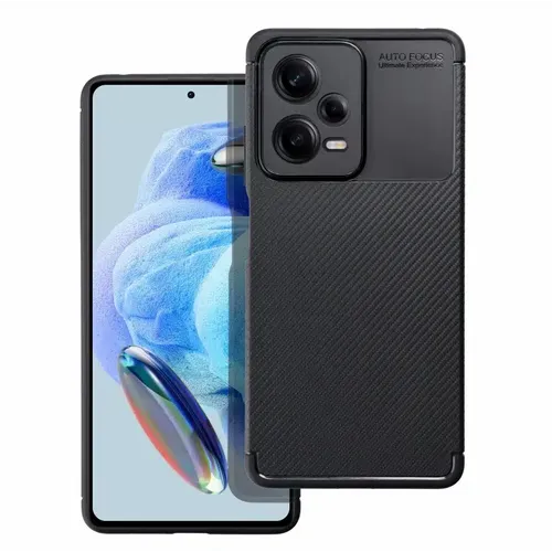 CARBON PREMIUM maska za XIAOMI Redmi NOTE 12 PRO 5G crna slika 1