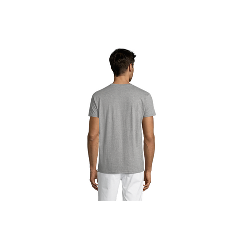 REGENT unisex majica sa kratkim rukavima - Grey melange, 3XL  slika 4