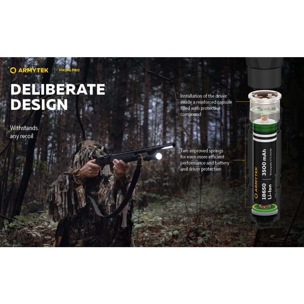 Armytek Baterijska lampa Viking Pro 2200lm slika 18