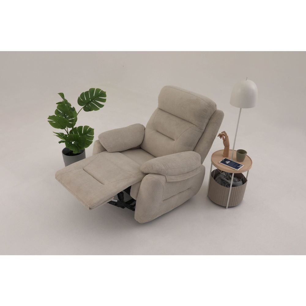 Rekliner Comfort Manuel - boja: krem slika 5