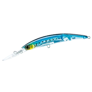 F1155-GHIW YO-ZURI VoblerCRYSTAL 3D MINNOW DEEP DIVER JOINTED 130mm-GHIW