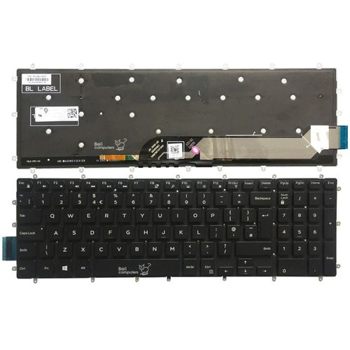 Tastatura za Dell Inspiron 15-5000 5565 5567 17 5765 5767 sa pozadinskim osvetljenjem slika 1