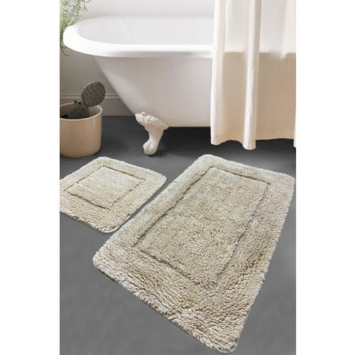 Wolle - 10 Stone Bathmat Set (2 Pieces) slika 1