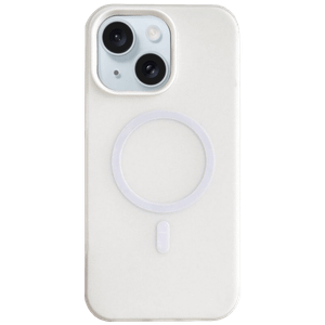 NN-Su Maska za iPhone 16, MagSafe, bijela - iPhone 16 MagSafe TPU Phone Case