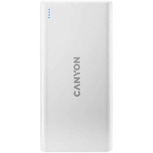 CANYON PB-106 Power Bank 10000mAh Li-poly Baterija, Bijela slika 1