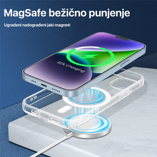 Torbica Magsafe za iPhone 15 Plus 6.7 transparent slika 2