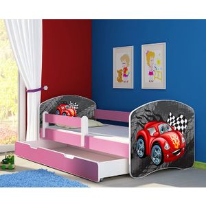 ACMA Dječiji krevet Acma II sa ladicom Pink - 180x80cm - Dezen 05