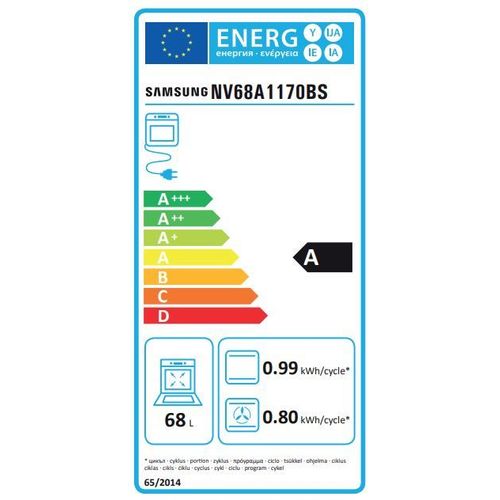 Samsung Ugradbena pećnica NV68A1170BS/OL slika 3