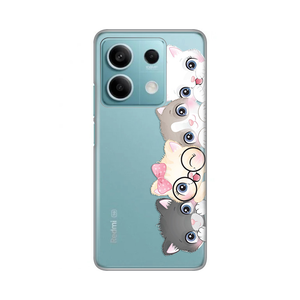 Torbica Silikonska Print Skin za Xiaomi Redmi Note 13 4G (EU) Cats