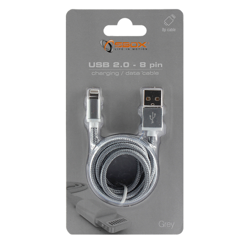 KABEL SBOX USB -> iPh.7 M/M 1,5M Blister Sivi  slika 7