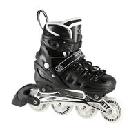 Nils Extreme 4 u 1 role i klizaljke s LED rasvjetom crne veličina S 31–34