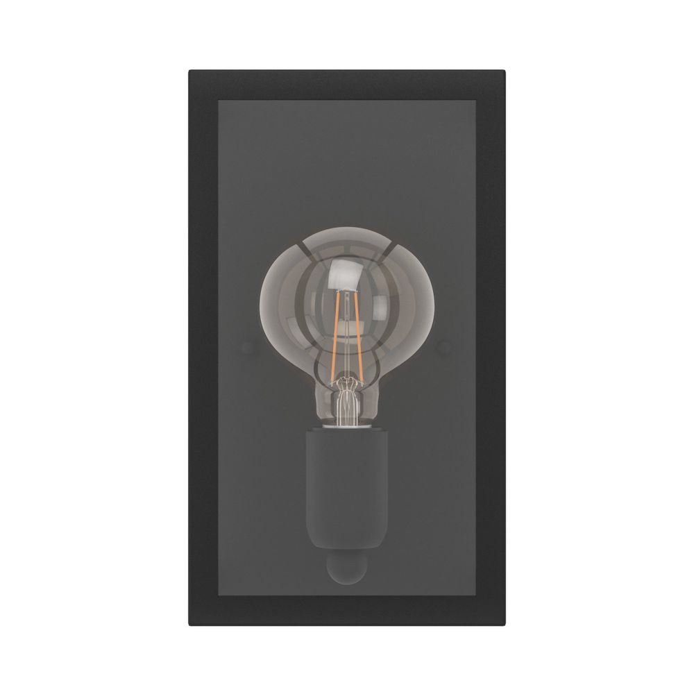 Eglo zidna lampa 'Charterhouse' - crna/staklo slika 6