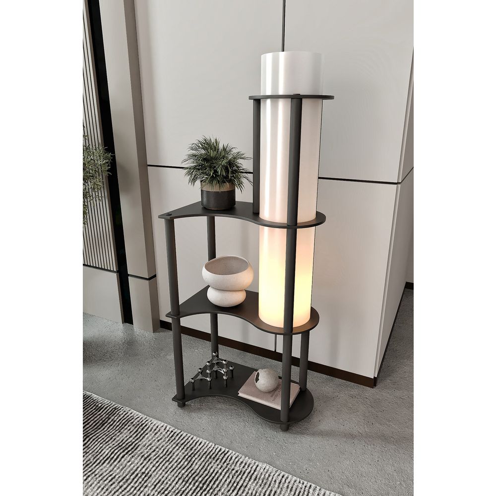 KS-11121 Crna Podna Lampa slika 1