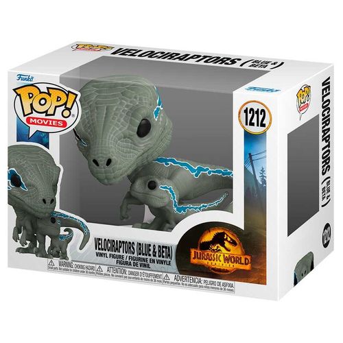 POP figura Jurassic World 3 Velociraptori Blue & Beta slika 2