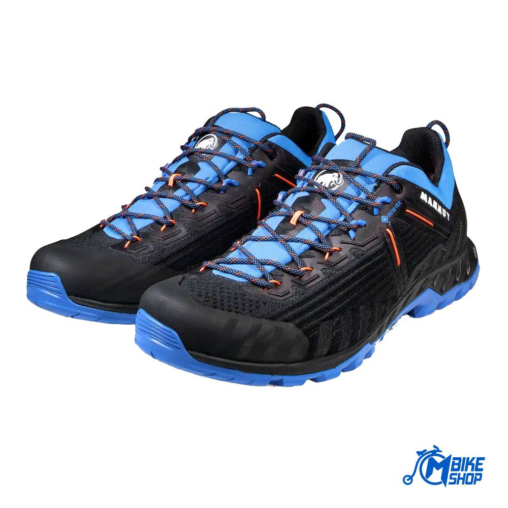 Mammut Muške patike Alnasca Knit III Low GTX Men Black Glacier/Blue slika 6