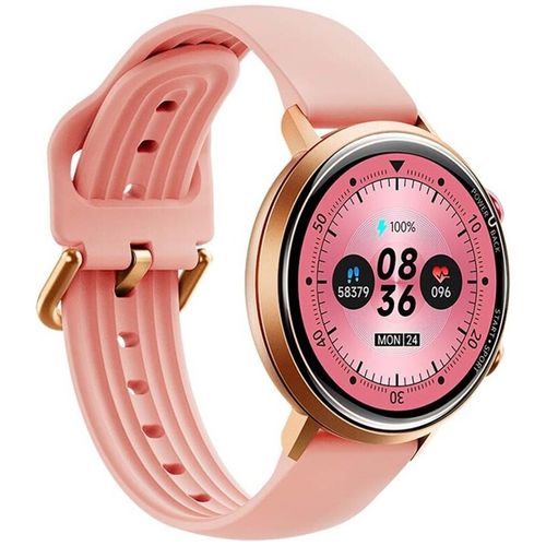 Oukitel BT60 pink Smart Watch ženski 230mAh/Heart rate/SpO2/Blood Pressure/Voice-Assist/Acceler slika 6