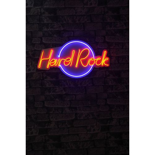 Wallity Ukrasna plastična LED rasvjeta, Hard Rock - Blue, Red slika 9