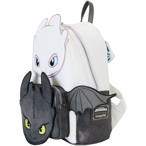 Loungefly How to Train Your Dragon Light &#38; Night Fury backpack 26cm slika 2