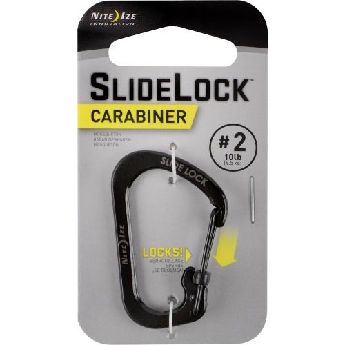 NITE Ize CSL2-01-R6 karabiner  SlideLock Gr. 2  44 mm x 29 mm x 2.5 mm  1 St. slika 4