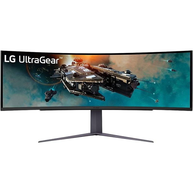 LG Monitor LG 49″ 49GR85DC, VA, Dual QHD, 1ms, DP, HDMI image