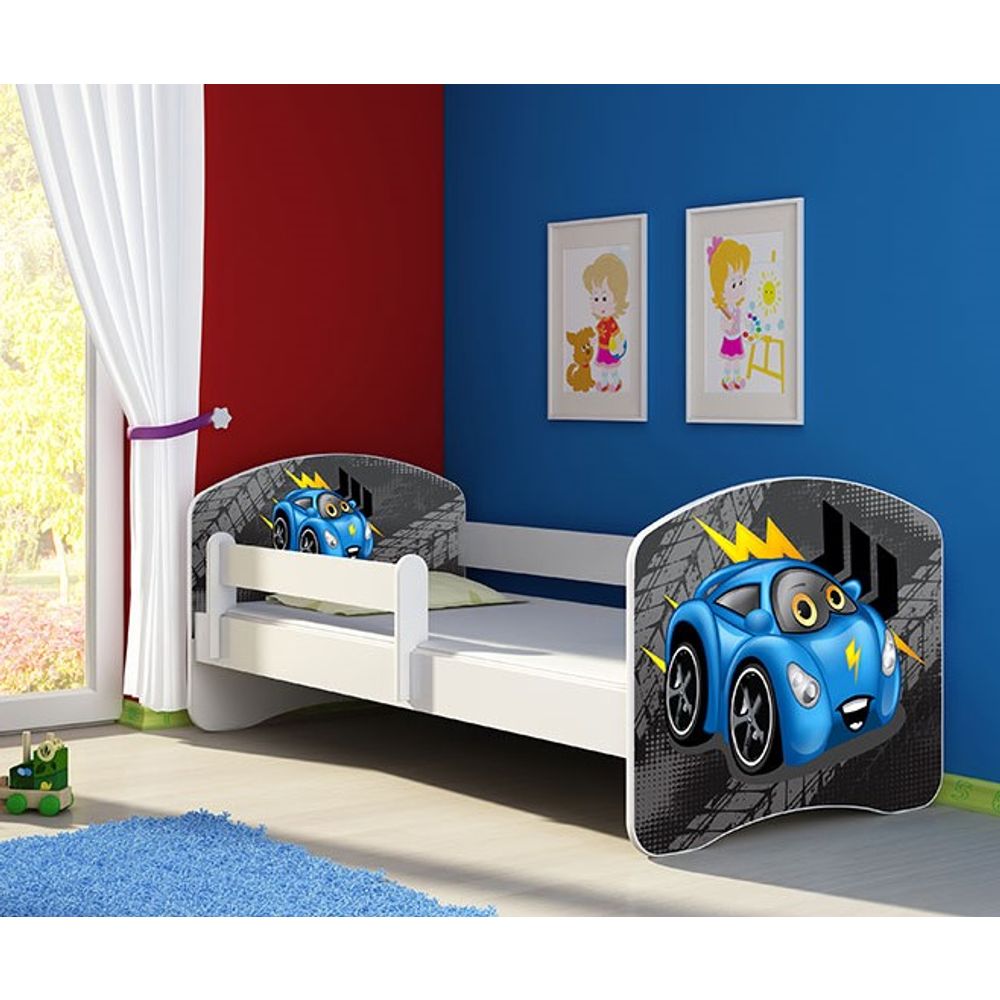ACMA Dječiji krevet Acma II White - 140x70cm - Dezen 04 slika 1