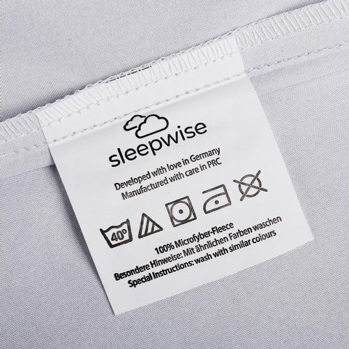 Sleepwise Soft Wonder-Edition posteljina, Zeleno Siva slika 4