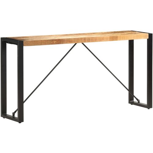 Konzolni stol 150 x 35 x 76 cm od masivnog drva manga slika 9