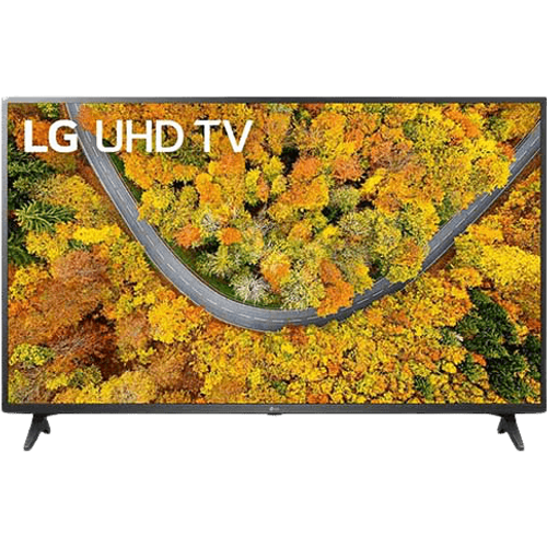 LG 55UP75003LF 55" UHD, DLED, DVB-C/T2/S2, Wide Color Gamut, Active HDR, LG ThinQ Al Smart TV, Built-in Wi-Fi, Bluetooth, Ultra Surround, Crescent Stand, Black slika 1