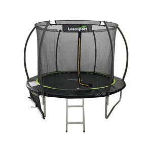 Trampolin 6ft - crno/zeleni