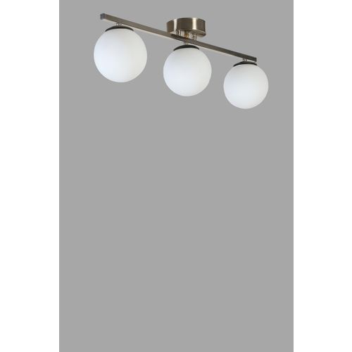 Yeni Can 3 Lü Mat Krom Beyaz Camlı Avize Matte Chrome
White Chandelier slika 5