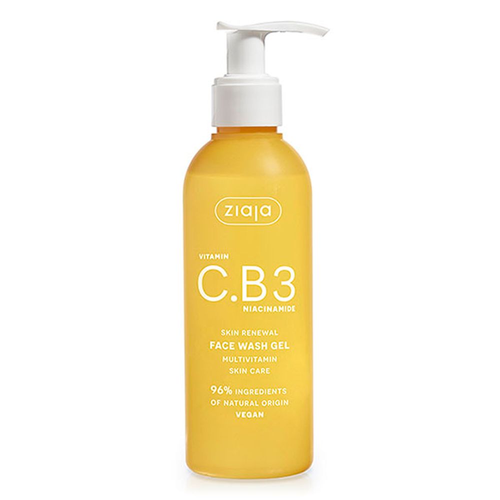 Ziaja Vitamin C.B3 Niacinamid gel za čišćenje lica 190ml slika 1