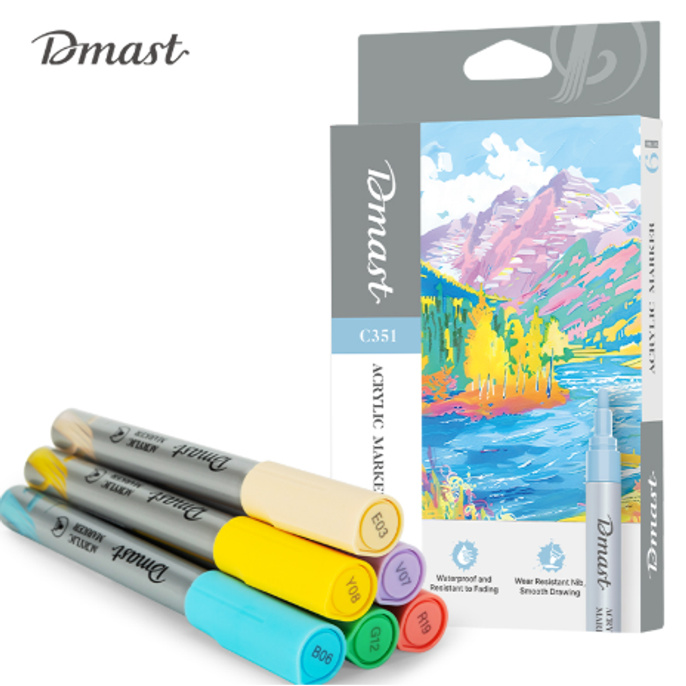 AKRILNI MARKERI PASTEL DMAST-PEBEO 1/6 EC351 slika 1
