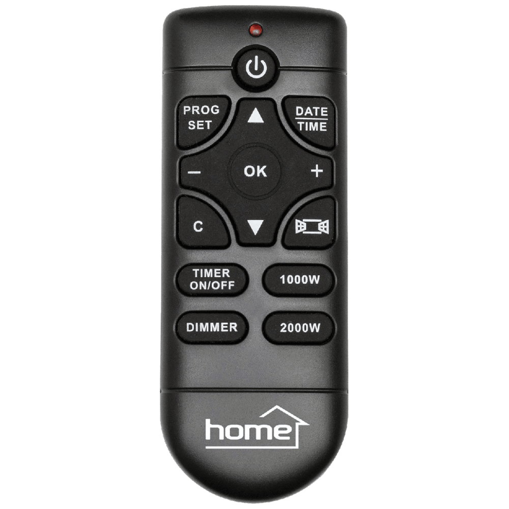 home Kamin, električni, 2000W, daljinski upravljač - FKKI 03 slika 2