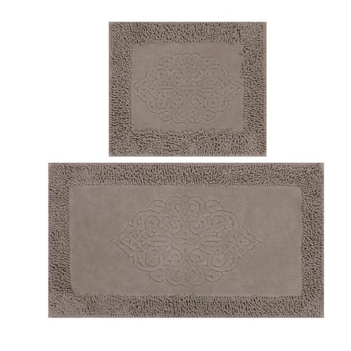 Piante - Beige Multicolor Bathmat Set (2 Pieces) slika 2