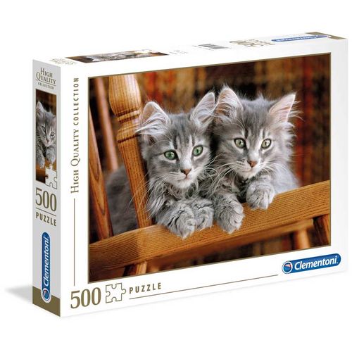 Clementoni Puzzle 500 Kittens Hqc slika 1