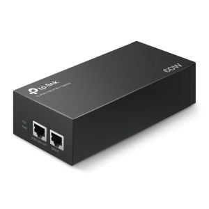 TP-Link PoE injector (60 W), IEEE802.3af at bt