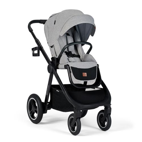 Kinderkraft dječja kolica Everyday 2u1, light gray CZM slika 10