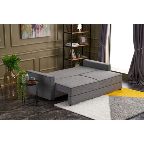 Ece - Grey Grey 3-Seat Sofa-Bed slika 4